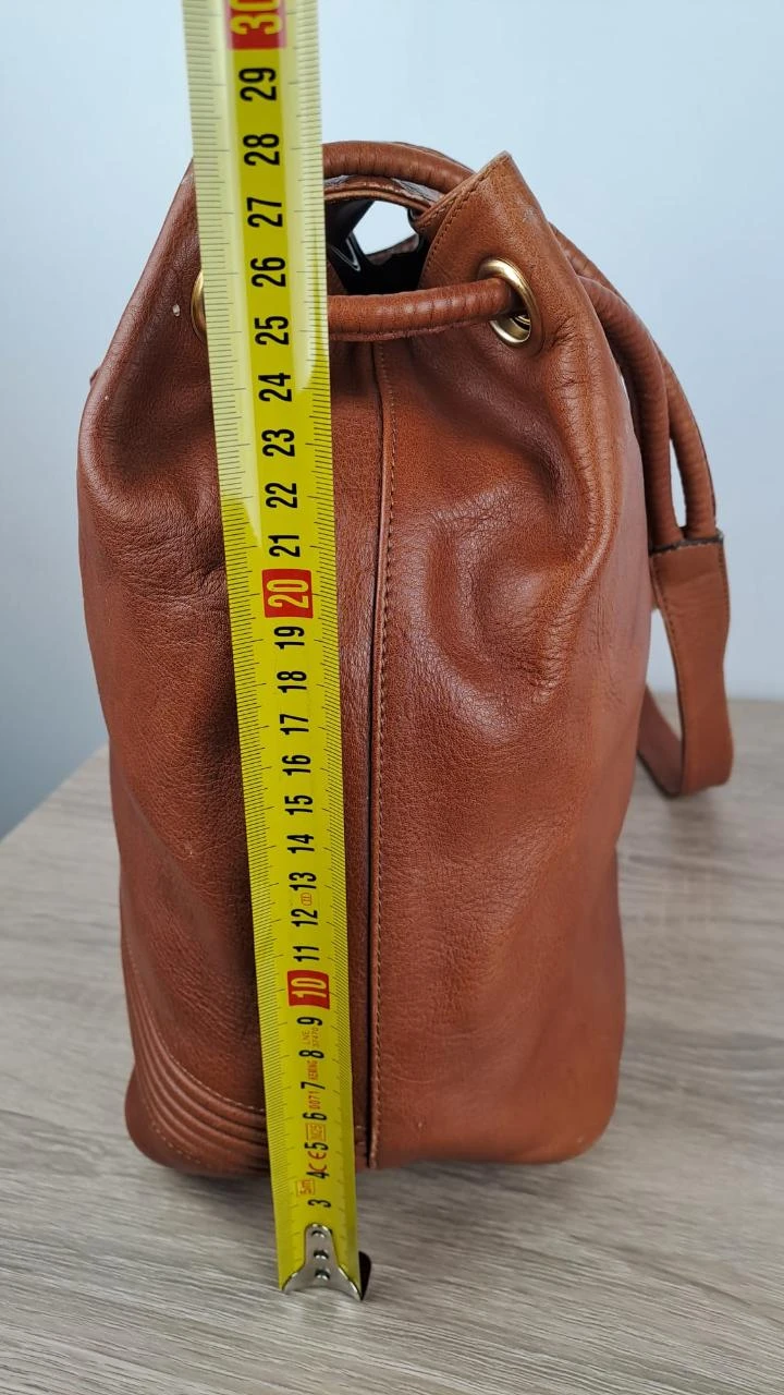 Emmer tas / Martal / Vintage / Camel / Dames / Nerfleder / SVB192 – photo 14